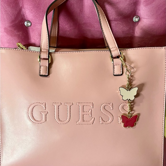 GUESS Lilly Ann Purse in Pink NWT HTF - Picture 6 of 10
